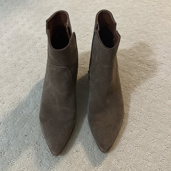 Suede Franco Sarto Booties - Picture 4 of 7